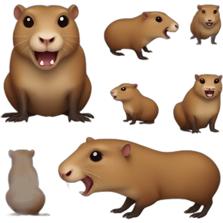 capybara vampire emoji