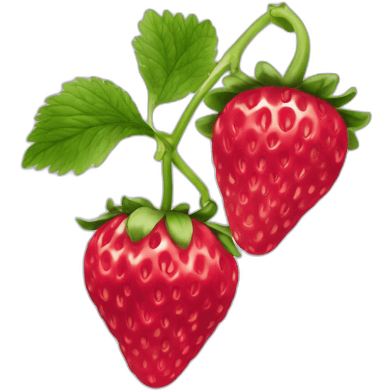 Fraise framboises  myrtilles  incroyable  les gars emoji