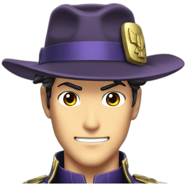 Jotaro kujo emoji