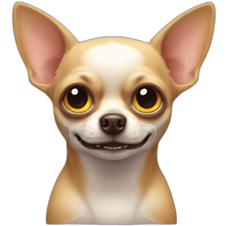 Chihuahua evil emoji