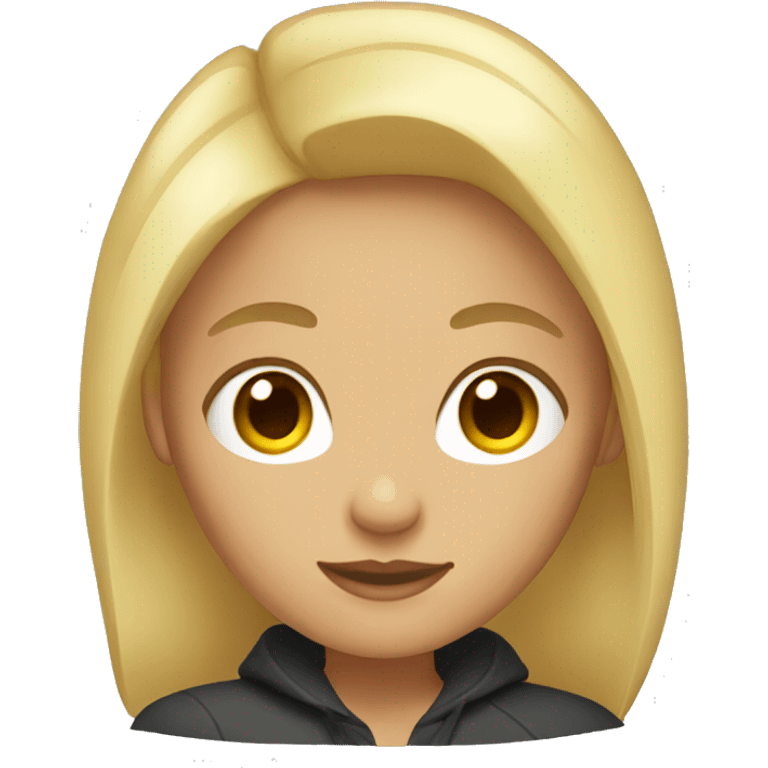 girl with blonde hair  emoji