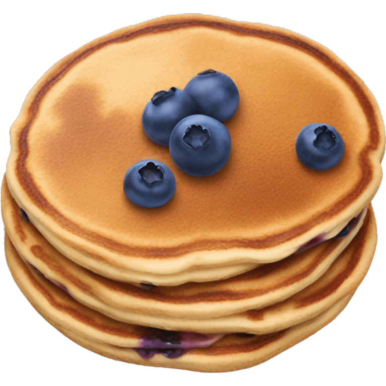 Blueberry pancakes  emoji