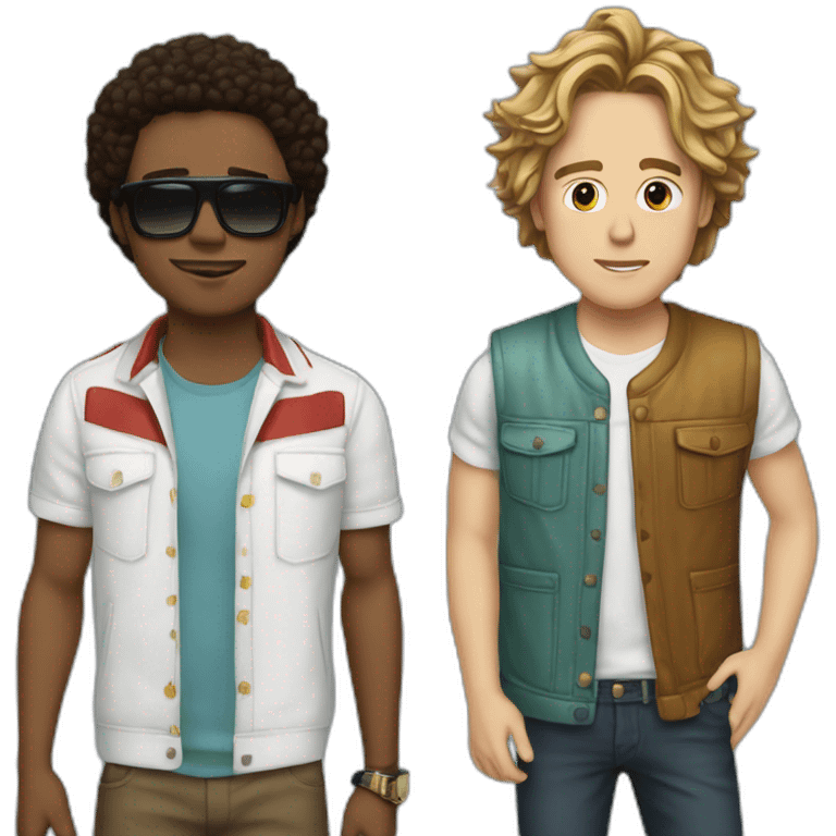 Mcfly and Carlito emoji