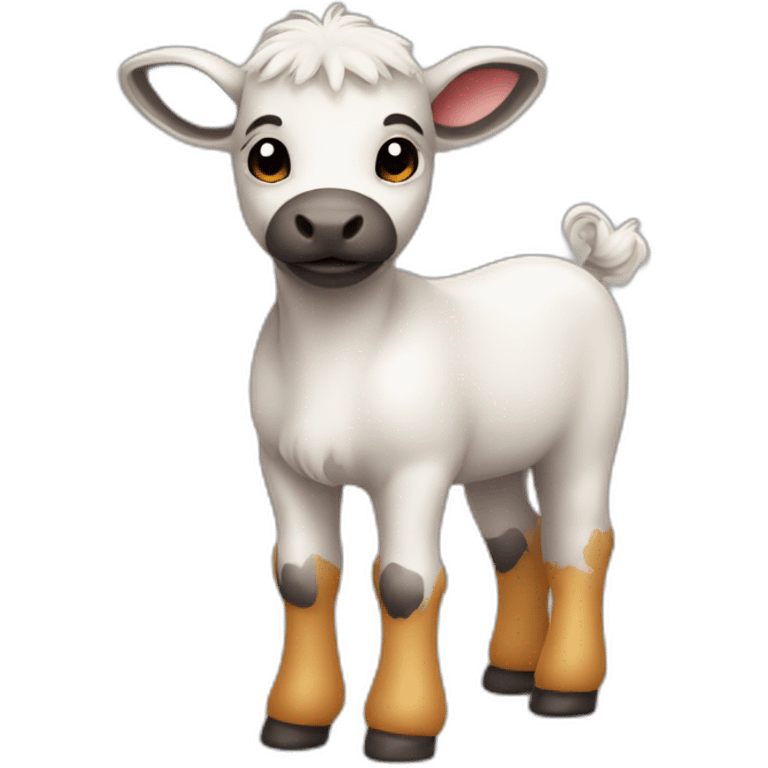 cute little farm animal emoji