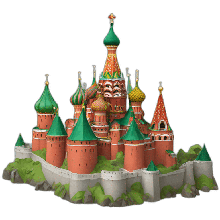 exploded kremlin emoji