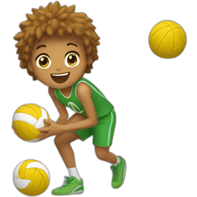 Dinovoley emoji