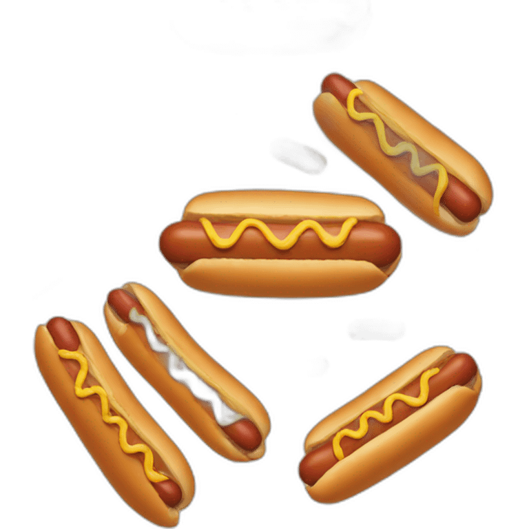 hot dog table emoji