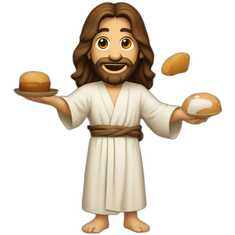 Jesucristo cocinando emoji