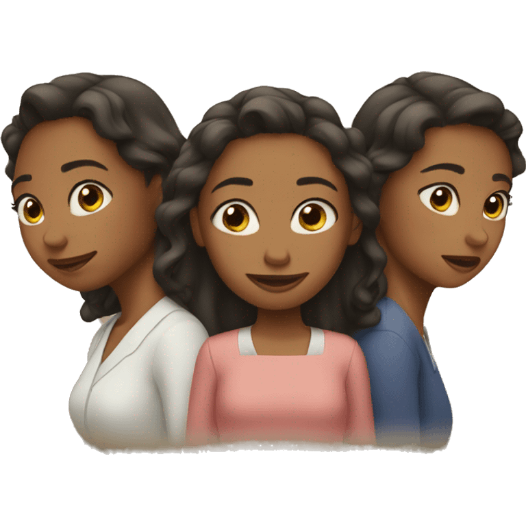 three sisters  emoji