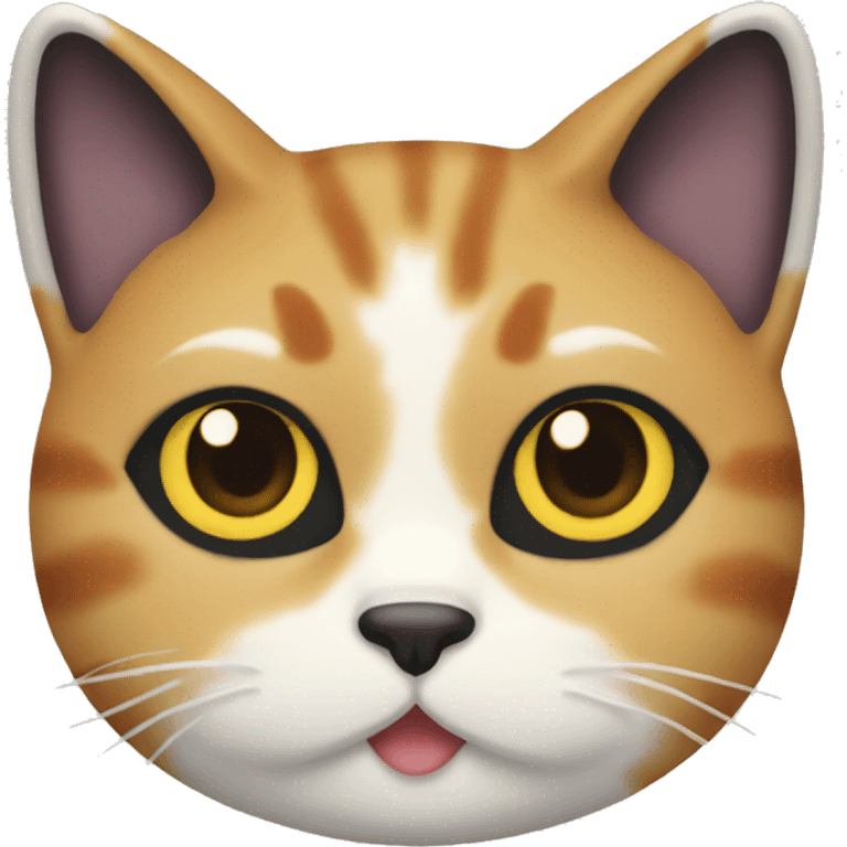 cat face tonkatsu  emoji