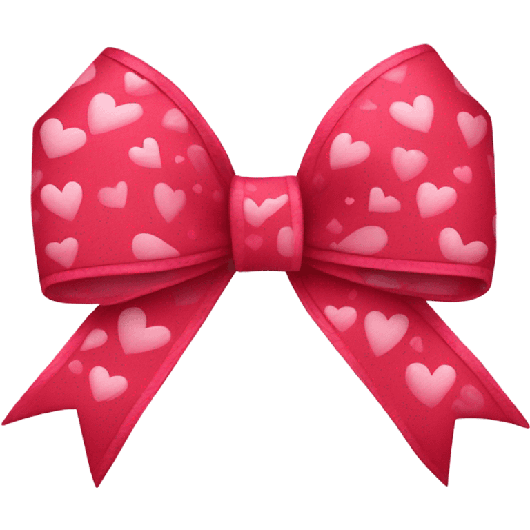 bow with hearts emoji