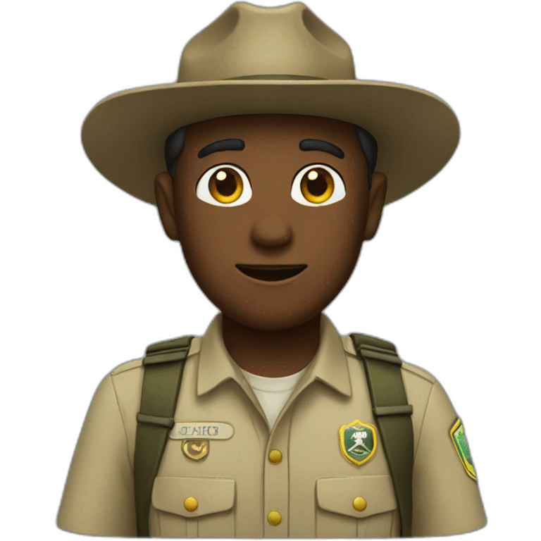 park ranger emoji