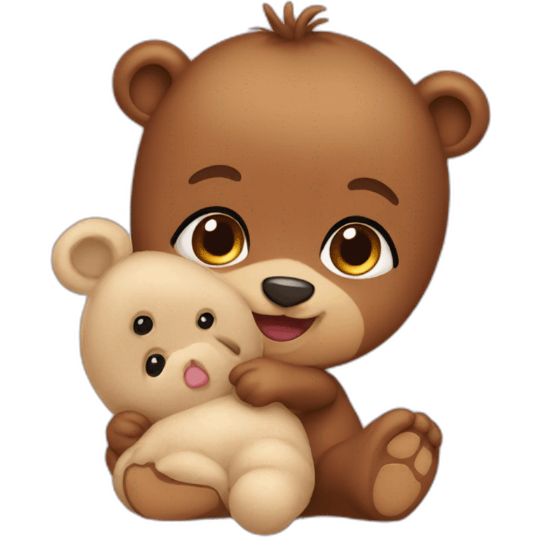 Baby yody ans bear emoji