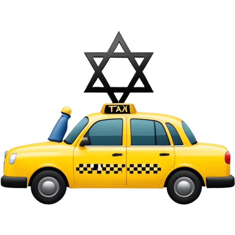 Jewish uber logo emoji