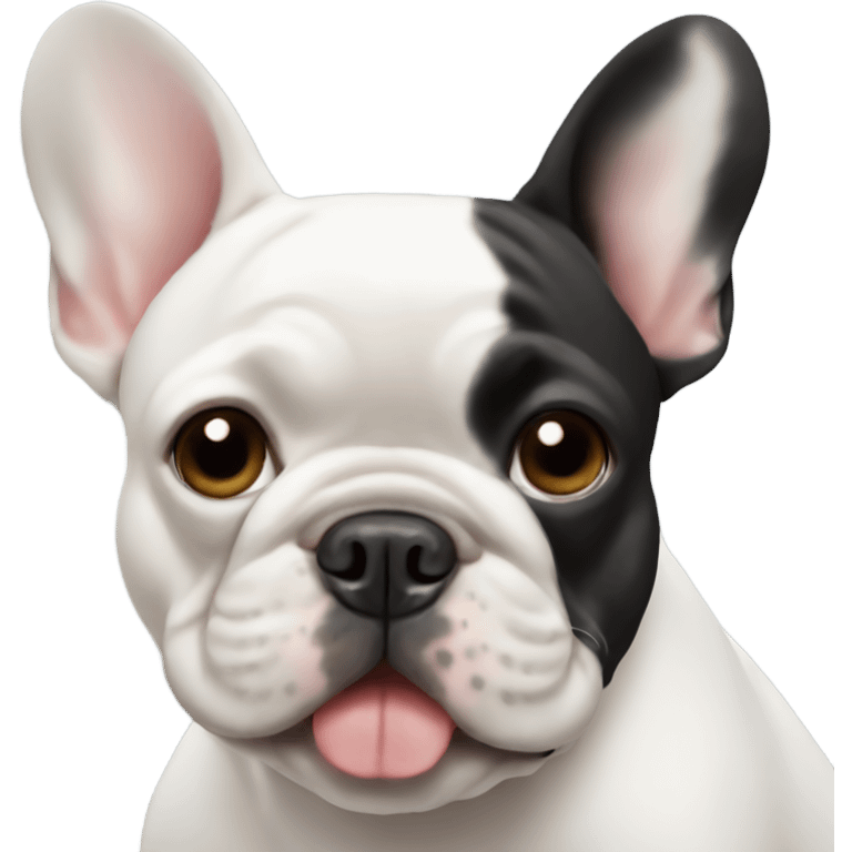 French bulldog  emoji