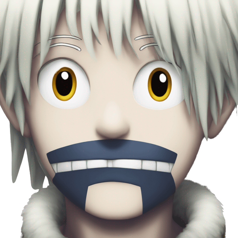 Kirua of Hunter x Hunter manga  emoji