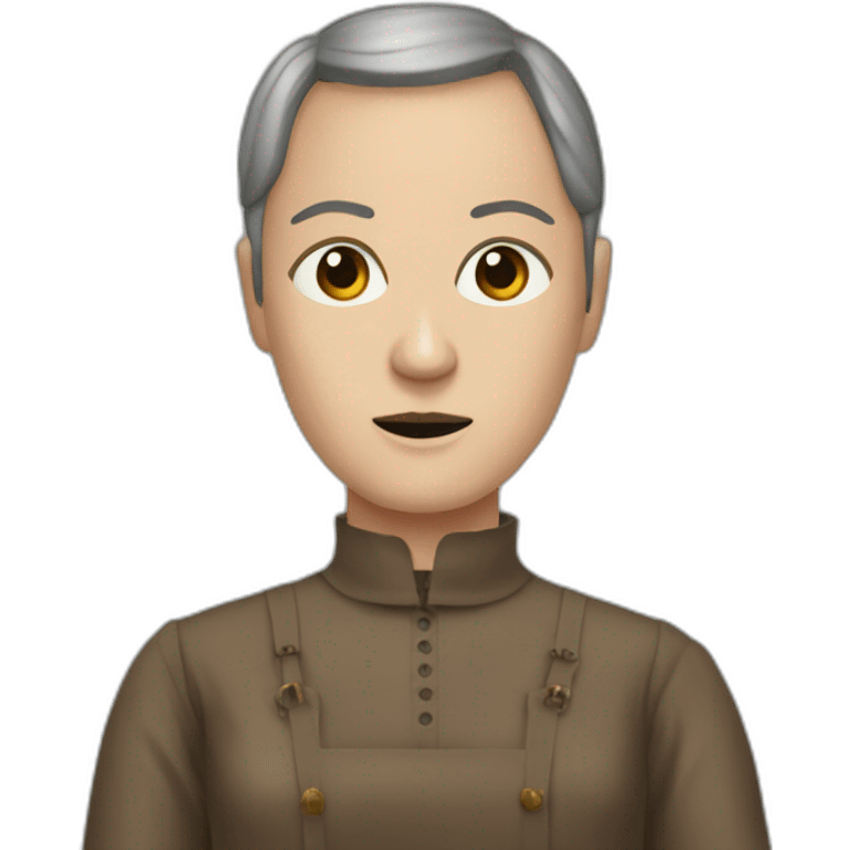 hannibal lecter wearing a dress emoji