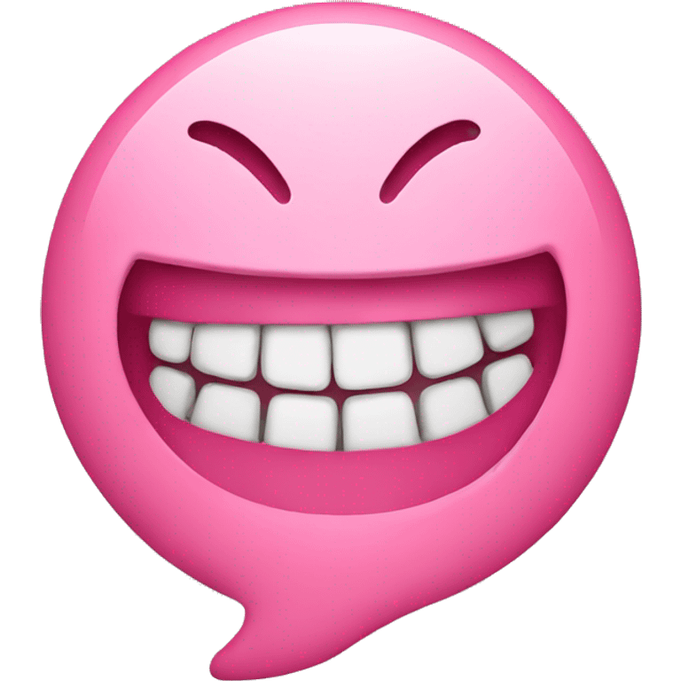 Emoji with gum  emoji