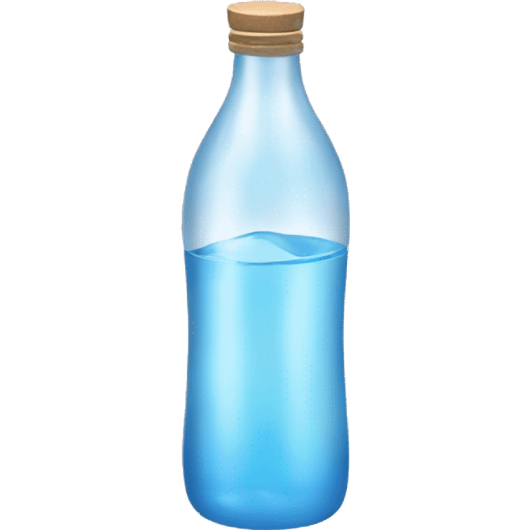 A bottle of aesthetic water emoji