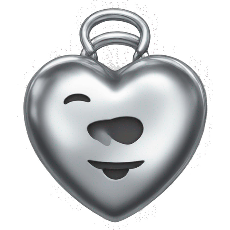 Chrome heart emoji