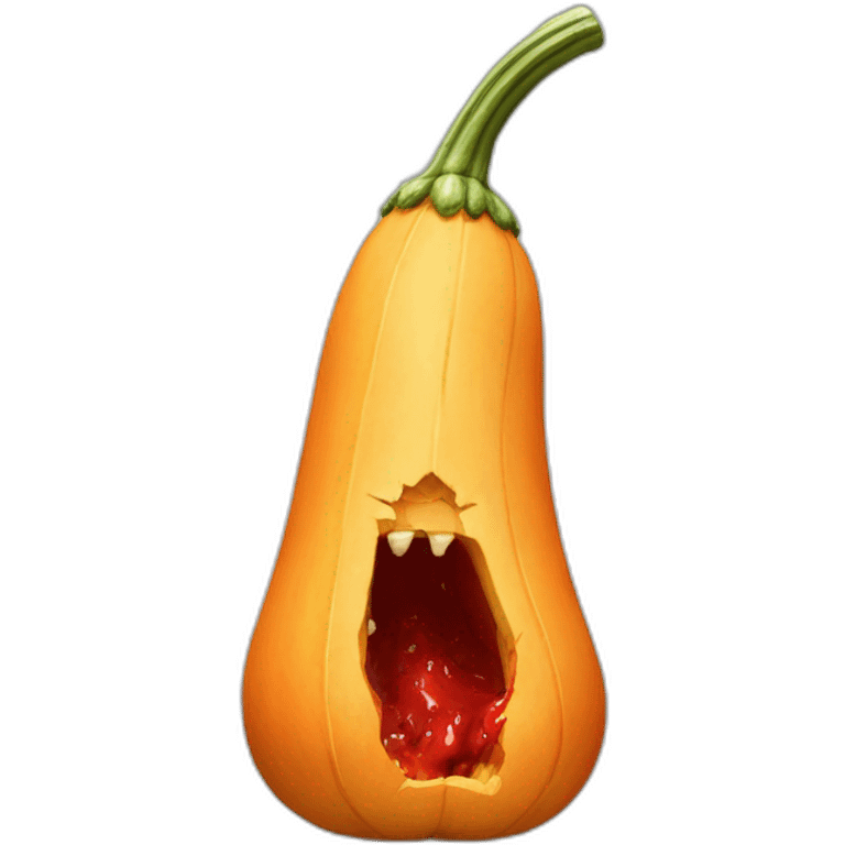 bloody squash emoji