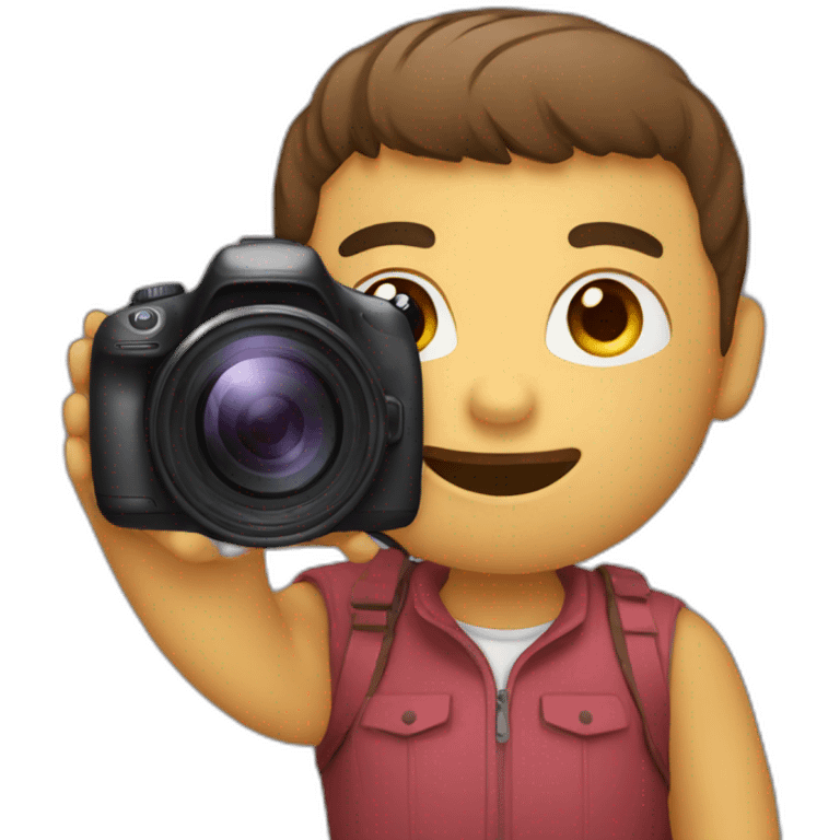 holding vlog camera emoji