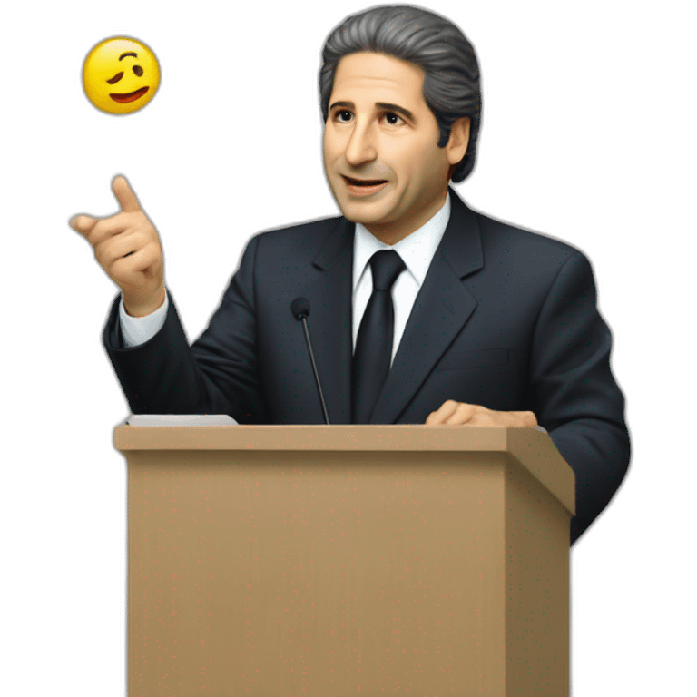 Bachir gemayel speeching emoji