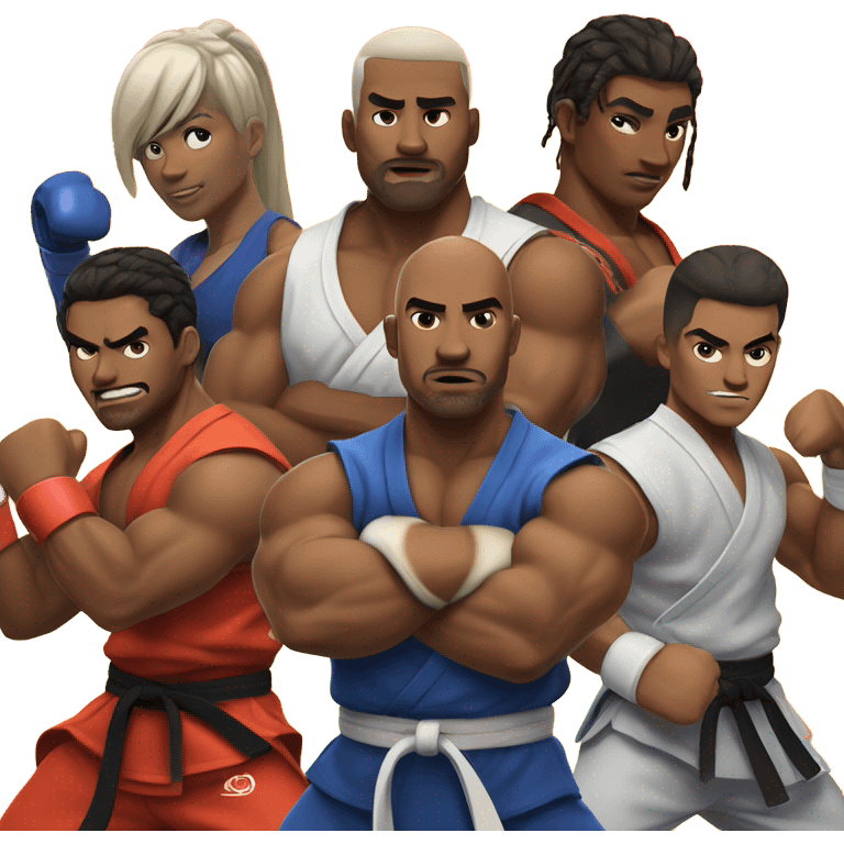 Street fighter emoji