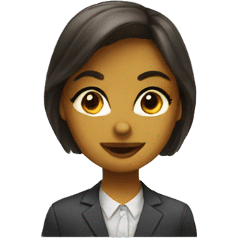 Office girl emoji