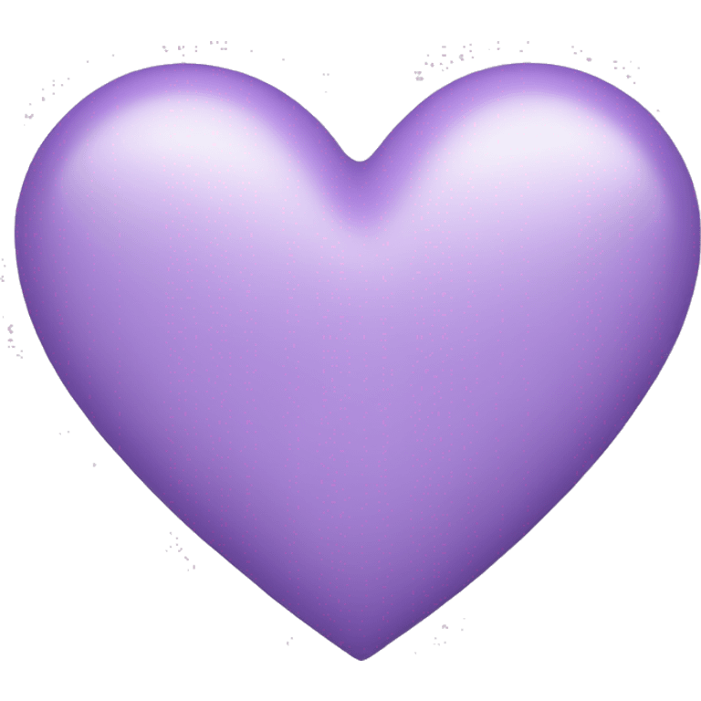 Light purple heart emoj  emoji