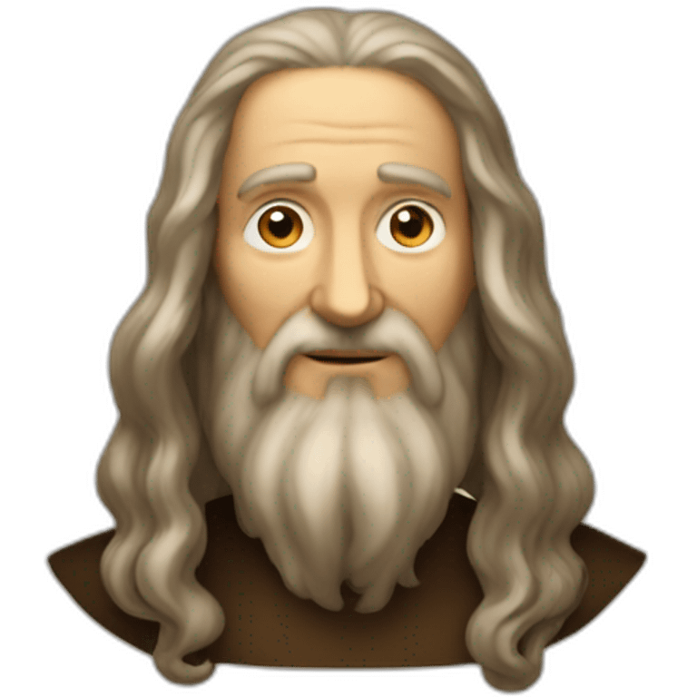 Leonard Da Vinci emoji