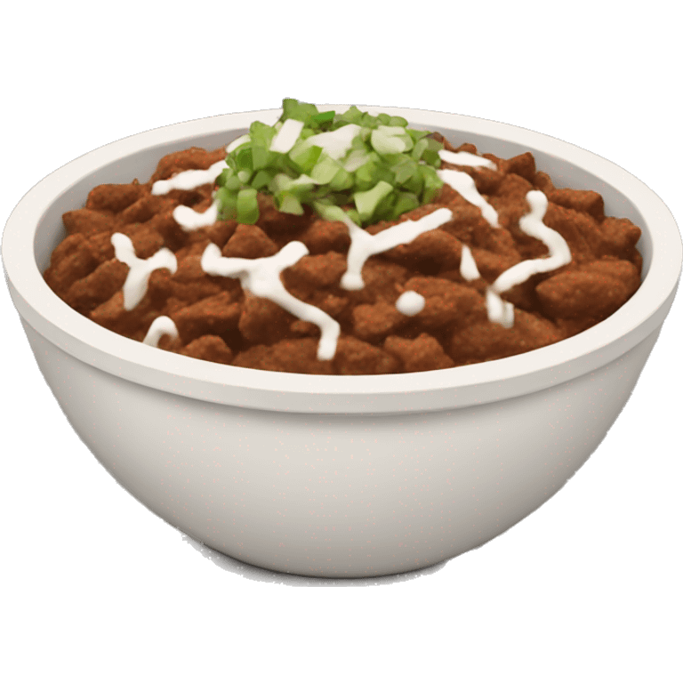 Chipotle bowl emoji