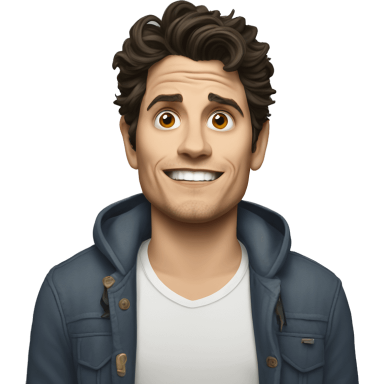 John Mayer surprised emoji