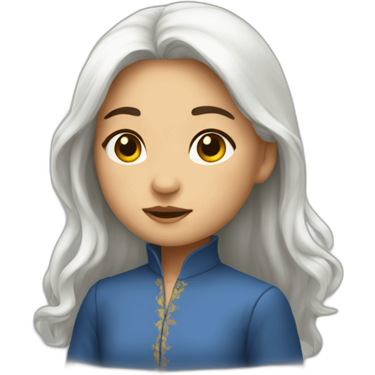 Niña blanca emoji