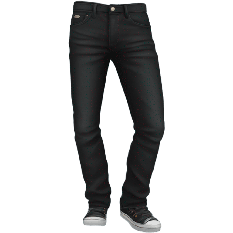 Black jeans emoji