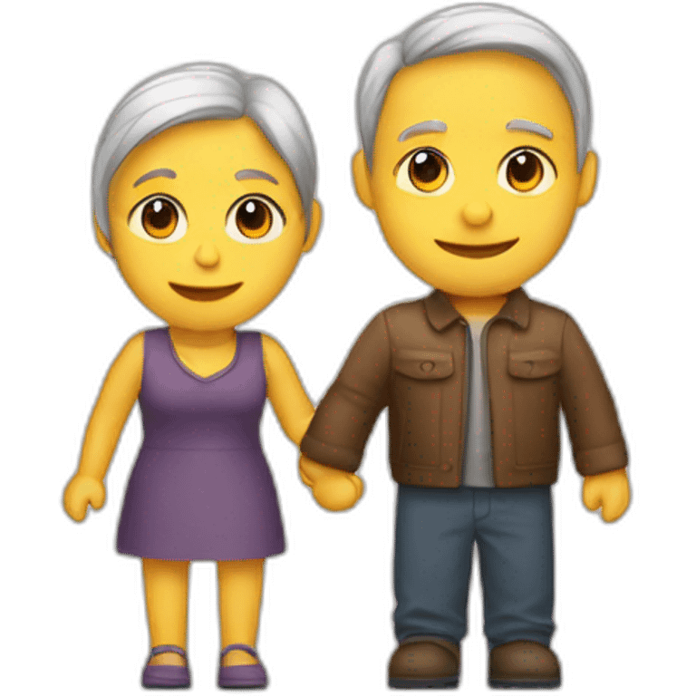 2 personnes qui se serrent la main emoji