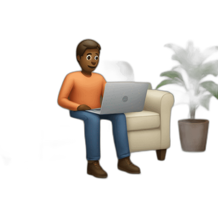 working-from-sofa emoji