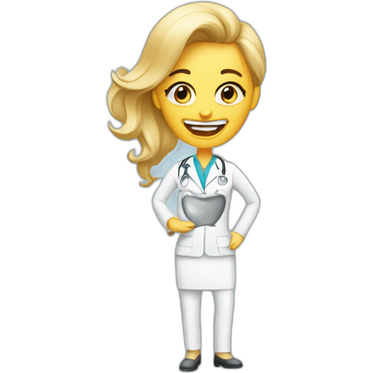 funny dental secretary emoji