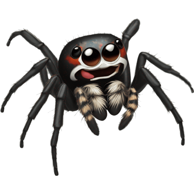 bold jumping spider emoji