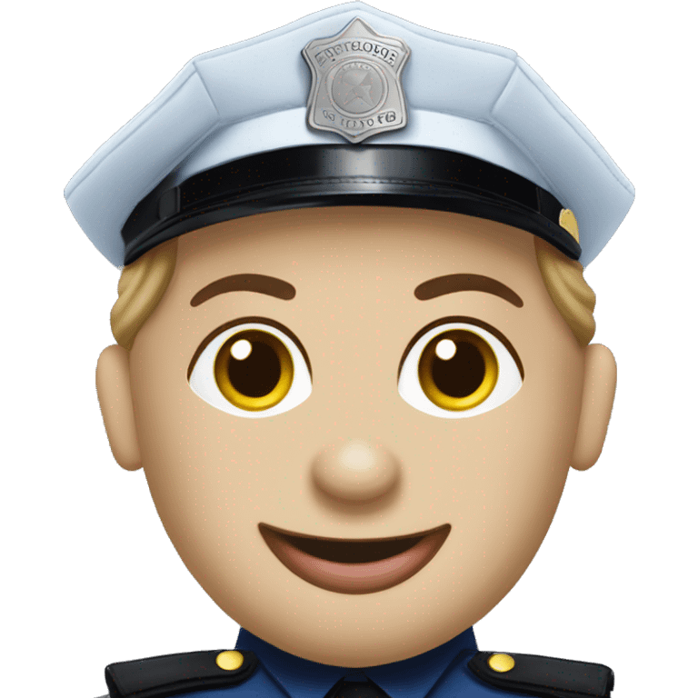 Melissa and Doug police officer puppet  emoji