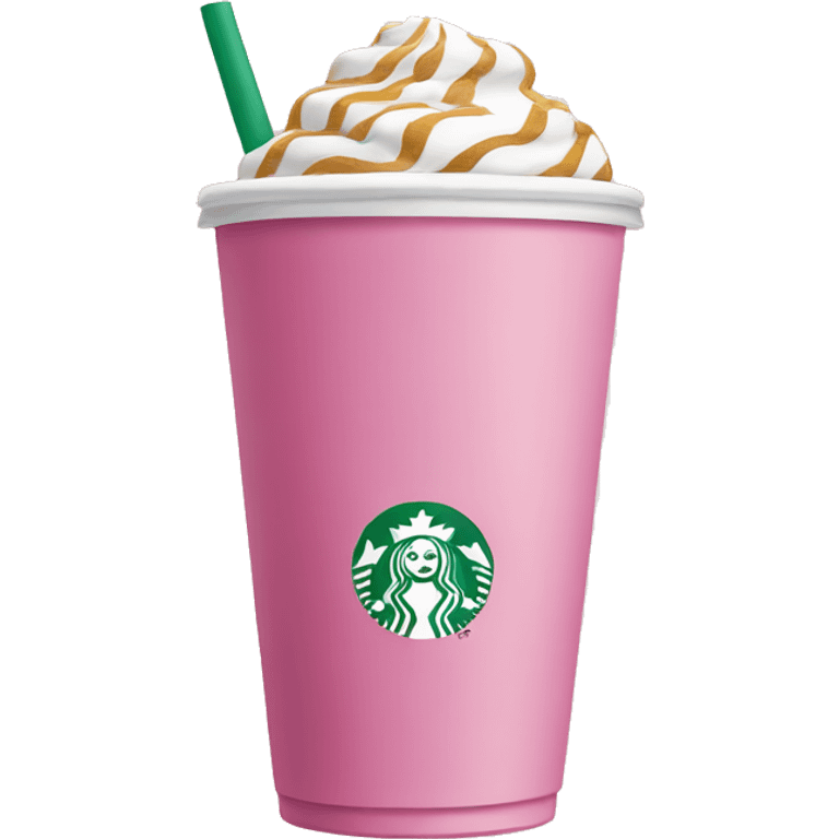 pink starbucks  emoji