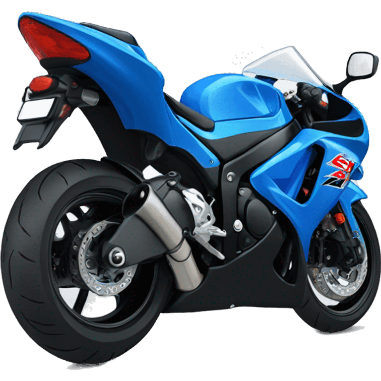 Suzuki GSX-R 600 K7 blue  emoji