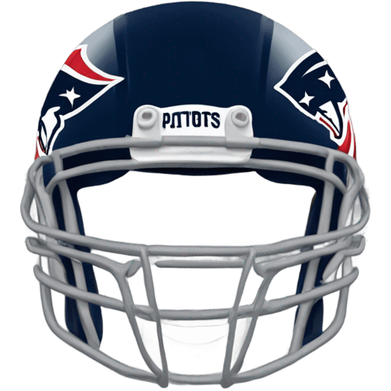 New England Patriots helmet emoji