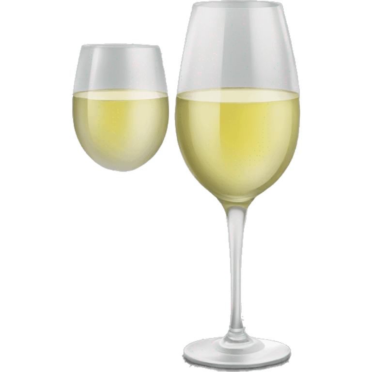 Glass of White wine  emoji