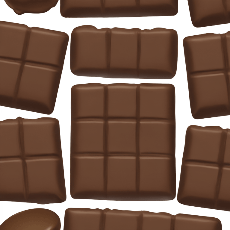 chocolate bar emoji