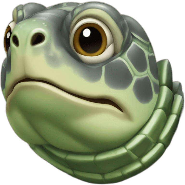 Tortue su chien emoji