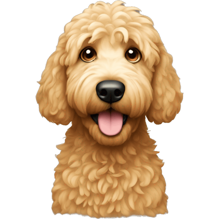 Golden doodle emoji