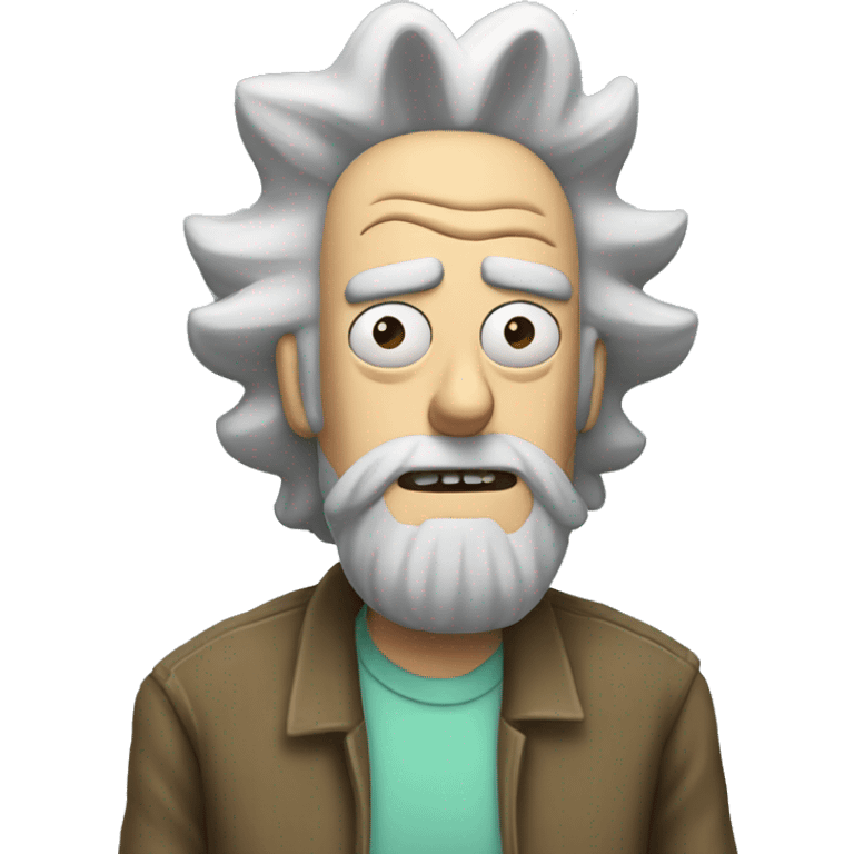 Rick de rick et morty emoji