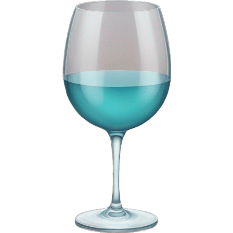 Wine glass cheers emoji