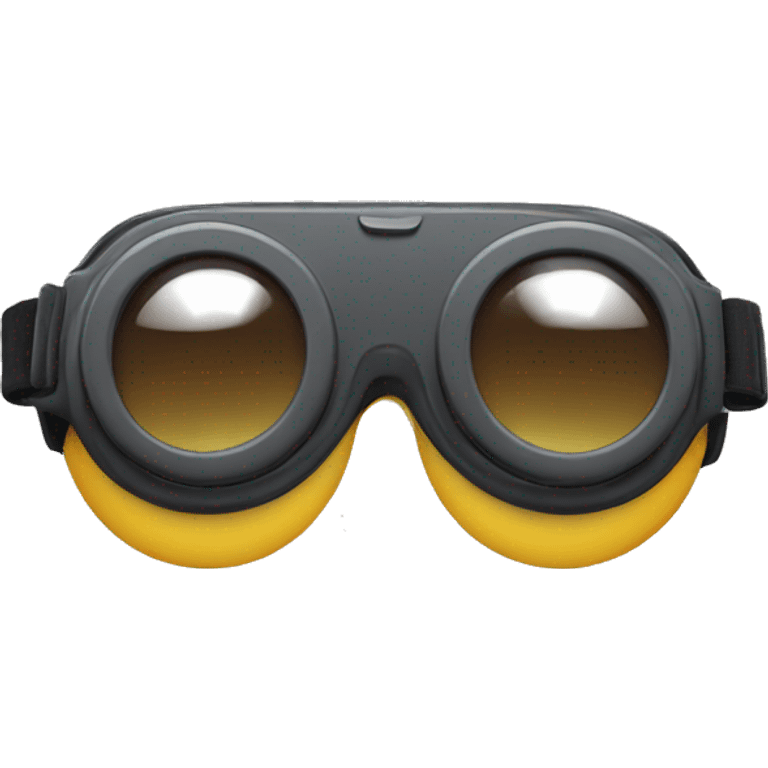 3D goggles emoji